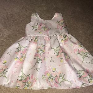 Floral toddler girl dress